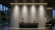 Textured stone / fluted wall